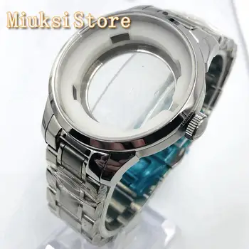 Debert 39mm sapphire glass silver watch case fit Miyota 8205 8215 82 series ETA 2836 Mingzhu DG 2813 3804 movement
Debert 39mm sapphire glass silver watch case fit Miyota 8205 8215 82 series ETA 2836 Mingzhu DG 2813 3804 movement