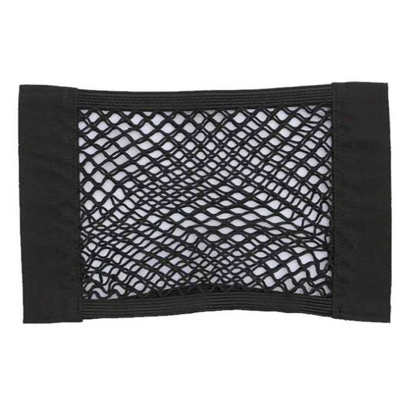 Car Back Rear Trunk Seat Storage Bag Mesh Auto Organizer double-deck Elastic String Net Magic Sticker Pocket Bag 25*32cm
Car Back Rear Trunk Seat Storage Bag Mesh Auto Organizer double-deck Elastic String Net Magic Sticker Pocket Bag 25*32cm