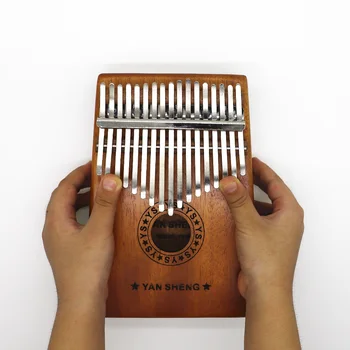 17 Keys Kalimba Thumb Piano Mahogany Wood Body Musical Instrument With Carrying Bag Learning Book Tune Hammer
17 Keys Kalimba Thumb Piano Mahogany Wood Body Musical Instrument With Carrying Bag Learning Book Tune Hammer