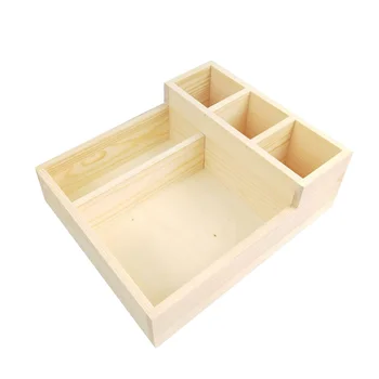 1pc Useful Desktop Storage Wooden Container Cosmetics Classification Box Pen Holder Multifunctional Placement Case(Raw Wood Colo
1pc Useful Desktop Storage Wooden Container Cosmetics Classification Box Pen Holder Multifunctional Placement Case(Raw Wood Colo