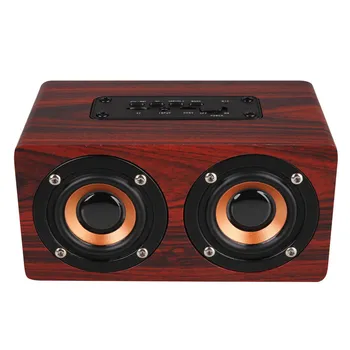 HIPERDEAL 10W output retro wood wireless bluetooth speaker mini 3D dual speakers, dual high performance drive stereo music
HIPERDEAL 10W output retro wood wireless bluetooth speaker mini 3D dual speakers, dual high performance drive stereo music
