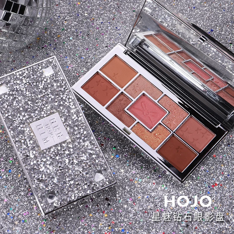 Starry Diamond Eyeshadow Palette Silky Delicate Touch Matte Shimmer Glitter Lasting Pigmented Waterproof Charming Eyes Makeup
Starry Diamond Eyeshadow Palette Silky Delicate Touch Matte Shimmer Glitter Lasting Pigmented Waterproof Charming Eyes Makeup