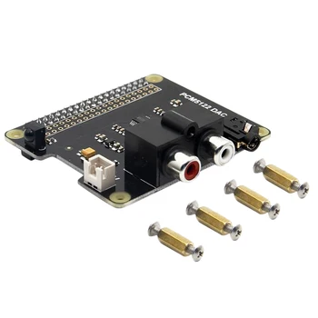 Chip Pcm5122 Ti Hifi Dac Audio Sound Card Module for Raspberry Pi 3 Model B+Zero W with Ir Receiver 3.5Mm Rca Port
Chip Pcm5122 Ti Hifi Dac Audio Sound Card Module for Raspberry Pi 3 Model B+Zero W with Ir Receiver 3.5Mm Rca Port