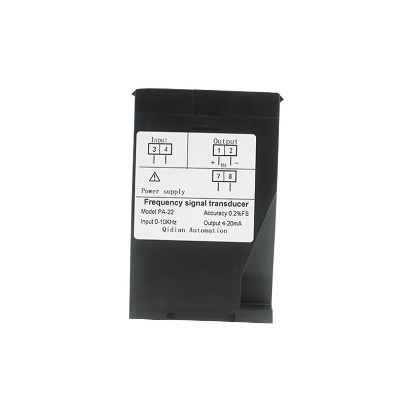 PA-22 0.1% High precision Frequency signal isolated transmitter frequency transducer
PA-22 0.1% High precision Frequency signal isolated transmitter frequency transducer