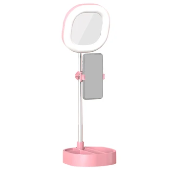 LED Ring Light Tabletop Fill Light Mini Video Lamp with Phone Holder for Phone Selfie Makeup Live Video Photography
LED Ring Light Tabletop Fill Light Mini Video Lamp with Phone Holder for Phone Selfie Makeup Live Video Photography