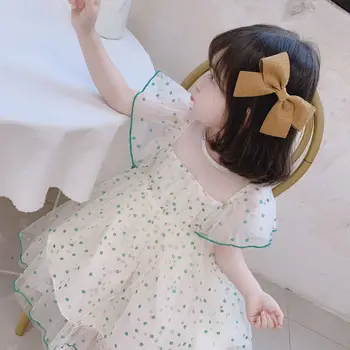 Baby Girls Dress 2020 Summer Mesh Princess Kids Dresses For Girls Elegant Dot Children's Dress Kids Clothing 2-6years Vestidos
Baby Girls Dress 2020 Summer Mesh Princess Kids Dresses For Girls Elegant Dot Children's Dress Kids Clothing 2-6years Vestidos