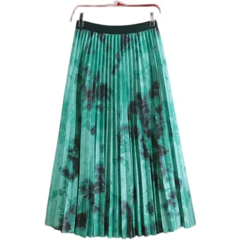 GTGYFF oil painting green white skirts lady trendy 2020 elastic high waist midi pleated a line women's skirt woman clothing 
GTGYFF oil painting green white skirts lady trendy 2020 elastic high waist midi pleated a line women's skirt woman clothing