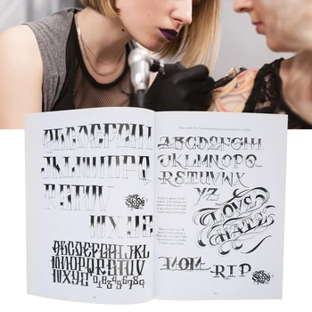 44 Pages Art Letter Pattern Tattoo Book Tattoo Practice Template Book Accessories for Microblading Tattoo Printer Makeup Machine
44 Pages Art Letter Pattern Tattoo Book Tattoo Practice Template Book Accessories for Microblading Tattoo Printer Makeup Machine