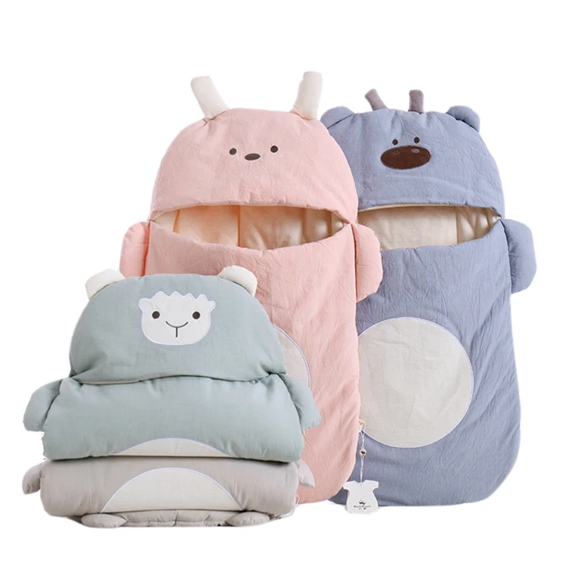 Cute Bear Baby Anti-kick Quilt Cotton Soft Baby Stroller Sleeping Bags Newborn Swaddle Blanket Wrap Winter Newborn Sleepsack
Cute Bear Baby Anti-kick Quilt Cotton Soft Baby Stroller Sleeping Bags Newborn Swaddle Blanket Wrap Winter Newborn Sleepsack