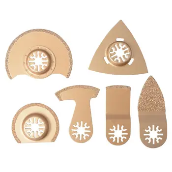 6pcs carbide oscillating tool saw blade accessories for renovator power tool for multimaster for Dremel small concrete cutting
6pcs carbide oscillating tool saw blade accessories for renovator power tool for multimaster for Dremel small concrete cutting