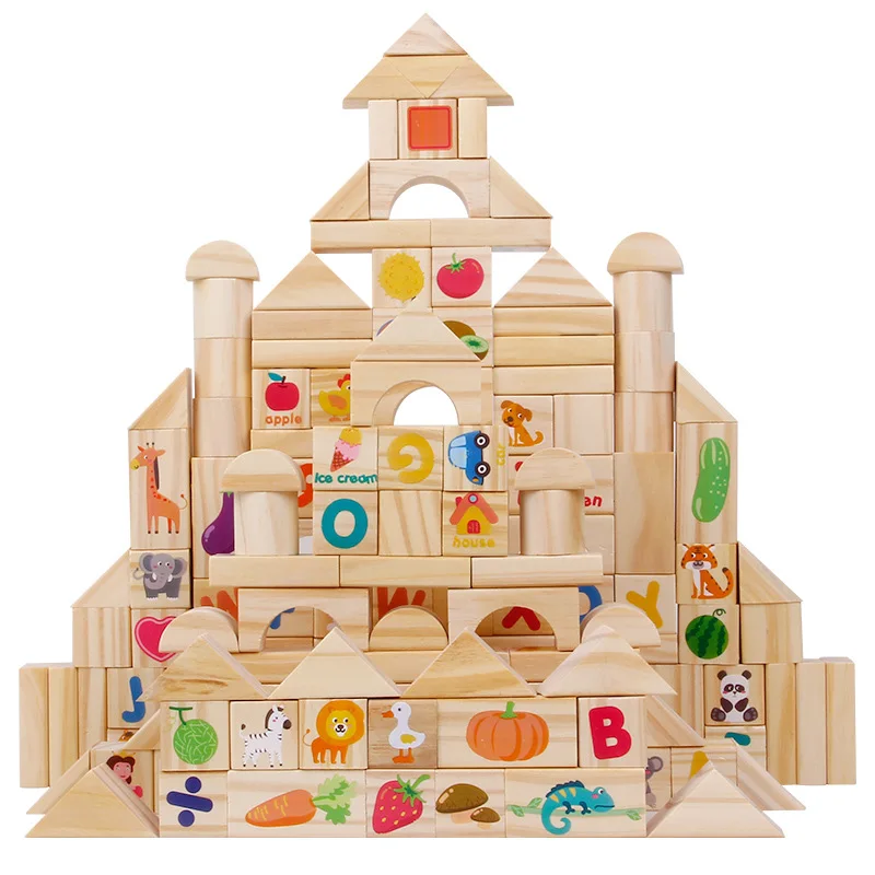 Animal Alphanumeric Early Learning Cognitive Building Blocks DIY Wooden Building Blocks Assembled Educational Toys 110 Grain
Animal Alphanumeric Early Learning Cognitive Building Blocks DIY Wooden Building Blocks Assembled Educational Toys 110 Grain