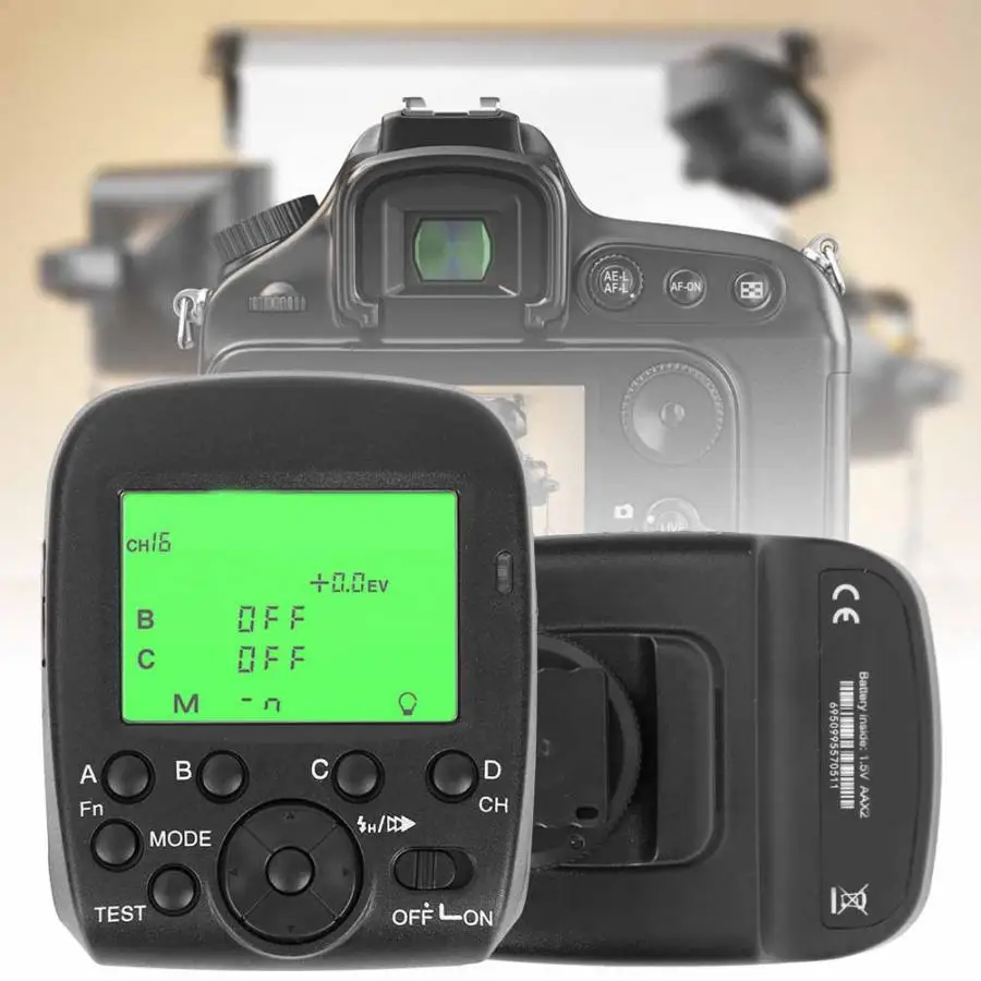 TRIOPO G1 Wireless Flash Trigger 2.4G TTL System for Sony Alpha77II, Alpha7RII, Alpha7R, Alpha58, Alpha99 and ILCE600L
TRIOPO G1 Wireless Flash Trigger 2.4G TTL System for Sony Alpha77II, Alpha7RII, Alpha7R, Alpha58, Alpha99 and ILCE600L