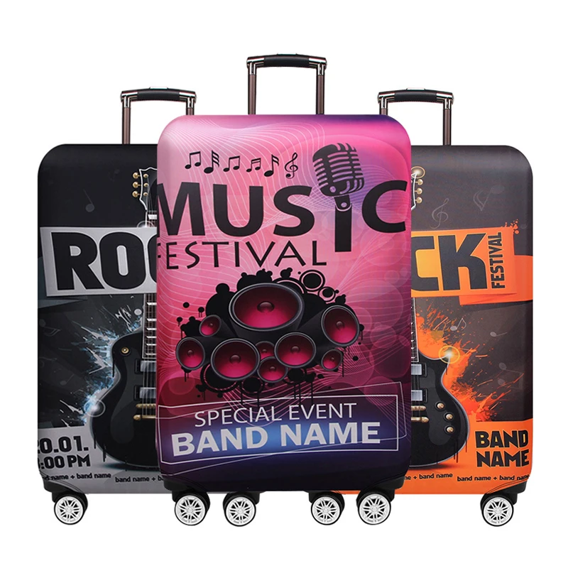 Travel Print Design Elastic Flower Print Suitcase Protective Covers Thicken Durable Waterproof Trolley Case Accessories Items
Travel Print Design Elastic Flower Print Suitcase Protective Covers Thicken Durable Waterproof Trolley Case Accessories Items