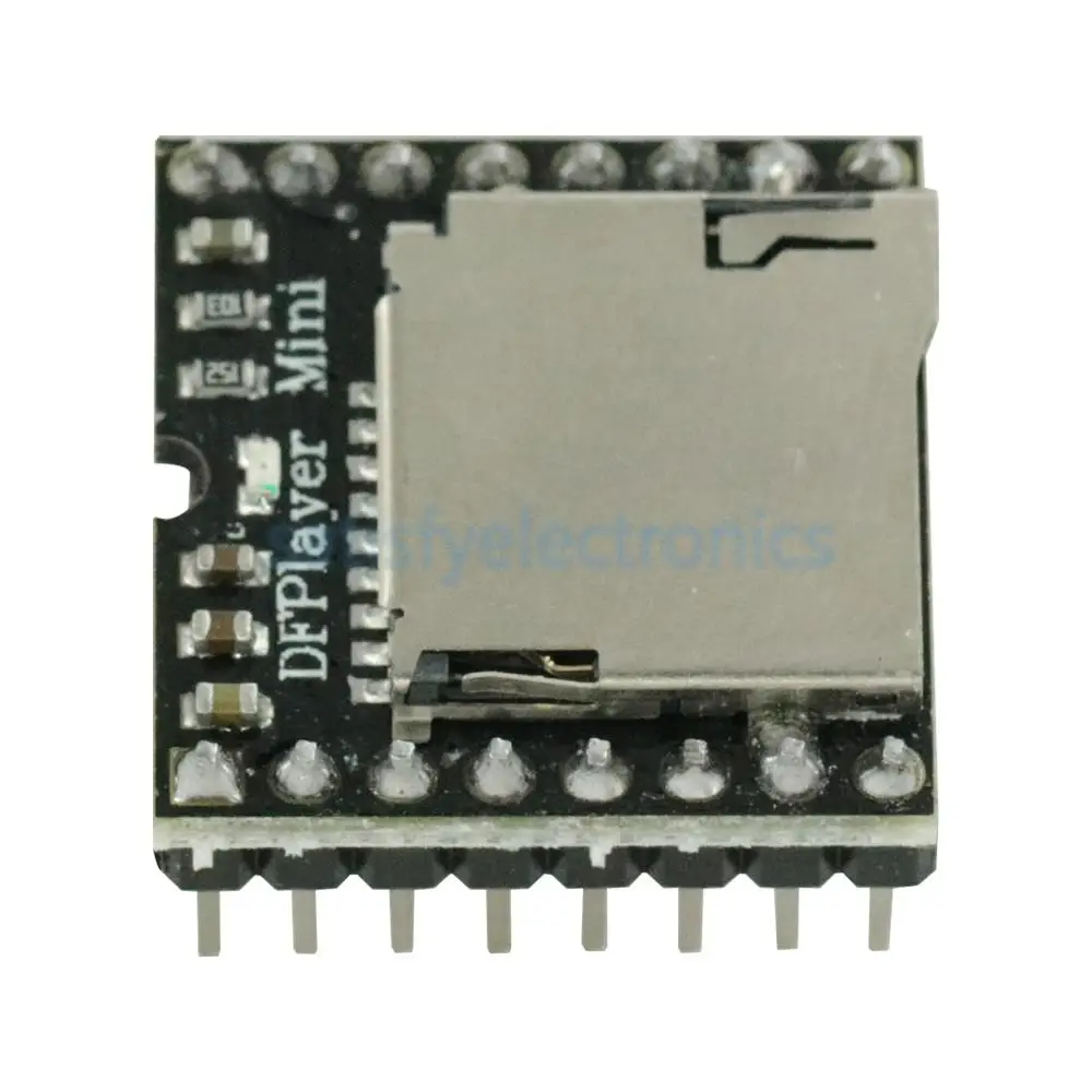 Плата модуля DFPlayer Mini MP3 DF плата декодирования голоса и аудио для Arduino Sup port ing TF Card U