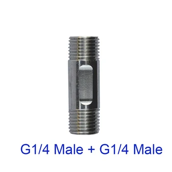 Adapter Connector for Snow Foam Nozzle/ Foam Cannon/ Foam Generator/ High Pressure Soap Foamer G1/4 Thread Connection
Adapter Connector for Snow Foam Nozzle/ Foam Cannon/ Foam Generator/ High Pressure Soap Foamer G1/4 Thread Connection