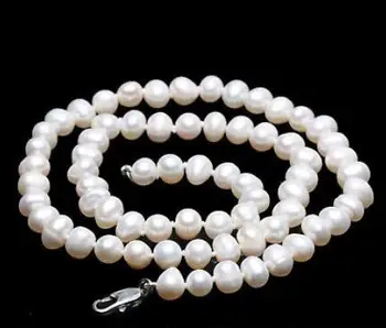 Handmade WHITE 6-7mm Genuine Cultured Freshwater Pearl Bead Choker Necklace
Handmade WHITE 6-7mm Genuine Cultured Freshwater Pearl Bead Choker Necklace
