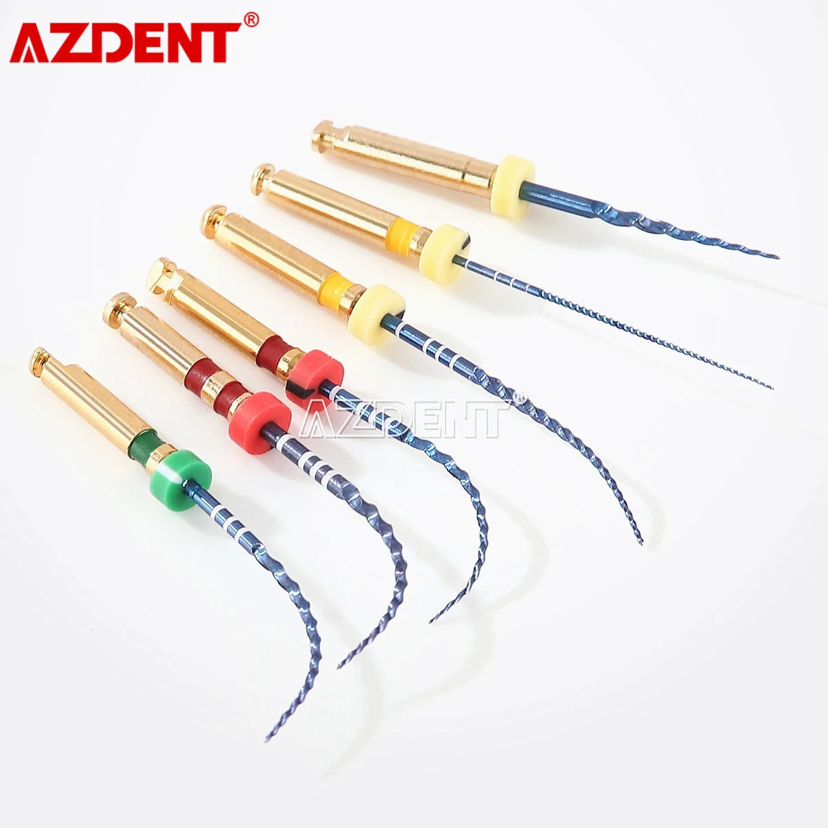 AZDENT Dental Heat Thermal Activated Endo File Forming File Open-End Nickel Titanium Engine Use Root Canal Instrument 25mm
AZDENT Dental Heat Thermal Activated Endo File Forming File Open-End Nickel Titanium Engine Use Root Canal Instrument 25mm