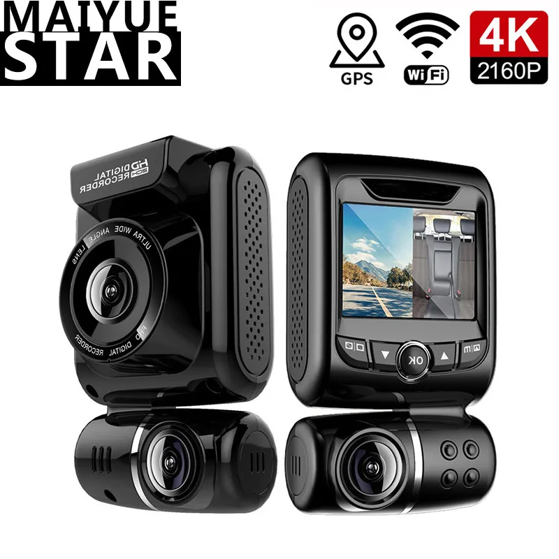4K 2160P dual lens car DVR Sony IMX323 sensor WIFI GPS WDR 170 degree dual camera 1080P night vision sprint mini hidden recorder
4K 2160P dual lens car DVR Sony IMX323 sensor WIFI GPS WDR 170 degree dual camera 1080P night vision sprint mini hidden recorder