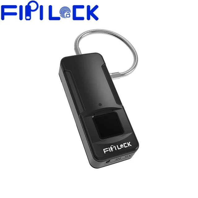 

FipiLock FL-P4 Smart Fingerprint Lock Portable Outdoor PodLock Waterproof IP65