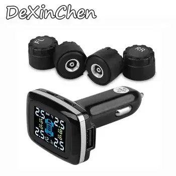 Universal Multifunction USB Car Charger USB TPMS Tire Pressure Monitor System Digital LCD Display
Universal Multifunction USB Car Charger USB TPMS Tire Pressure Monitor System Digital LCD Display