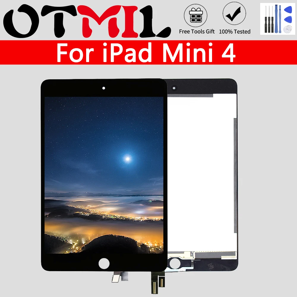 Tablet LCD For iPad Mini 4 Grade lcd Display Touch Screen Assembly Digitizer Replacement For ipad A1538 A1550 display
Tablet LCD For iPad Mini 4 Grade lcd Display Touch Screen Assembly Digitizer Replacement For ipad A1538 A1550 display