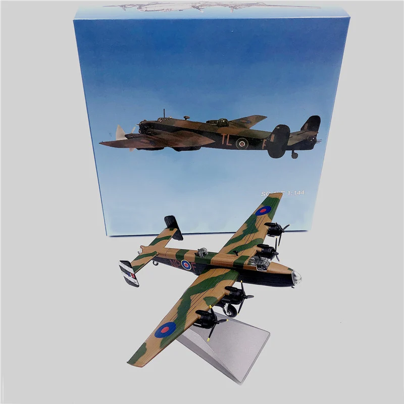 

Special Offer 1:144 World War II Royal Air Force Halifax Bomber Model Semi-alloy Collection Model