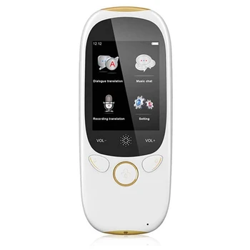 Smart Translator Voice Language Translation Real-Time 75 Languages Instant Translator Voice Translator 2.0 Inches-White
Smart Translator Voice Language Translation Real-Time 75 Languages Instant Translator Voice Translator 2.0 Inches-White