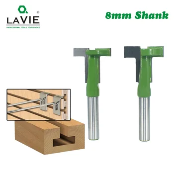 LAVIE 8mm Shank T-Slot Router Bit Milling Straight Edge Slotting Milling Cutter Cutting Handle for Wood Woodwork MC02090
LAVIE 8mm Shank T-Slot Router Bit Milling Straight Edge Slotting Milling Cutter Cutting Handle for Wood Woodwork MC02090
