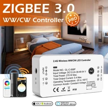 Zigbee 3.0 Smart Pro WWCW Controller Warm White Cold White Light Work with RF Remote, for LED Strip
Zigbee 3.0 Smart Pro WWCW Controller Warm White Cold White Light Work with RF Remote, for LED Strip