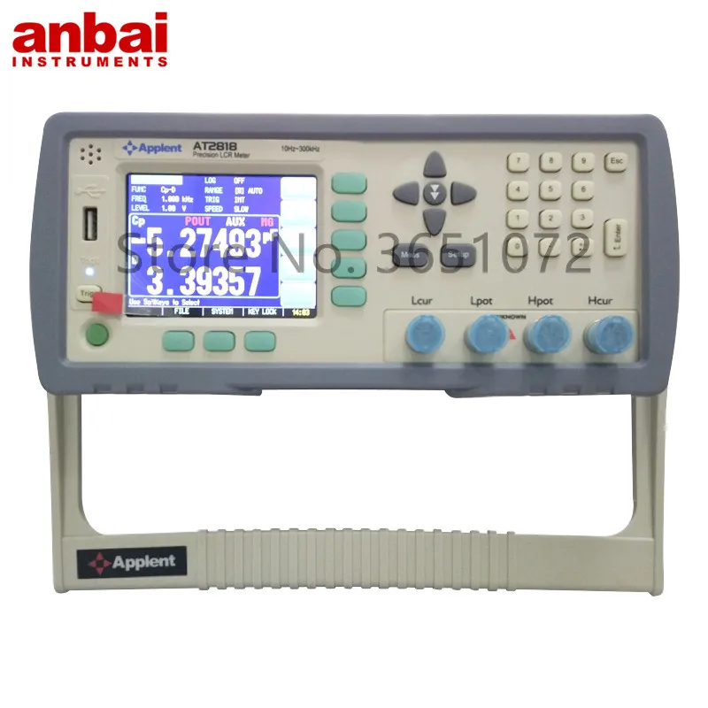 Applent RLC Meter Precision LCR Meter Model AT2818 ESR Meter Capacitance Meter Component Testing Instruments
Applent RLC Meter Precision LCR Meter Model AT2818 ESR Meter Capacitance Meter Component Testing Instruments