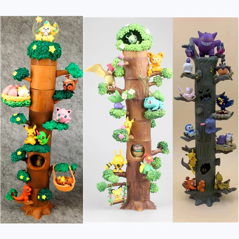 8Pcs/Set Original POKEMON Toy tree stump Pocket Monster Pikachu Forest Action Figure Model Game Blind Box Poke Anime Toy For Kid
8Pcs/Set Original POKEMON Toy tree stump Pocket Monster Pikachu Forest Action Figure Model Game Blind Box Poke Anime Toy For Kid