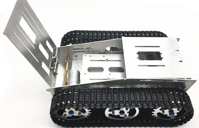 Hot 4WD Metal Tank Smart Crawler Robotic Chassis for DIY RC Robot Toy Car Spare Parts F22503
Hot 4WD Metal Tank Smart Crawler Robotic Chassis for DIY RC Robot Toy Car Spare Parts F22503