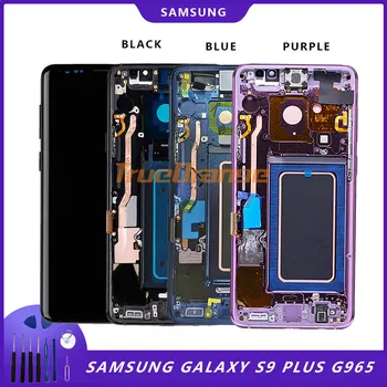 ORIGINAL AMOLED Replacement for SAMSUNG Galaxy S9+ G965 LCD display Touch Screen Digitizer with Frame S9 plus lcd
ORIGINAL AMOLED Replacement for SAMSUNG Galaxy S9+ G965 LCD display Touch Screen Digitizer with Frame S9 plus lcd