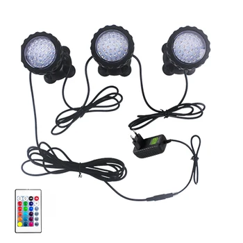 LED Underwater Lights Waterproof Lamp RGB 144leds Spot Light for Swimming Pool Fountains Pond Water Garden Aquarium
LED Underwater Lights Waterproof Lamp RGB 144leds Spot Light for Swimming Pool Fountains Pond Water Garden Aquarium