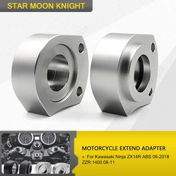 For Kawasaki Ninja ZX14R ABS 06-2018 ZZR 1400 08-11 Motorcycle CNC alumium handle bar risers clamp mount Clamp Extend Adapter
For Kawasaki Ninja ZX14R ABS 06-2018 ZZR 1400 08-11 Motorcycle CNC alumium handle bar risers clamp mount Clamp Extend Adapter