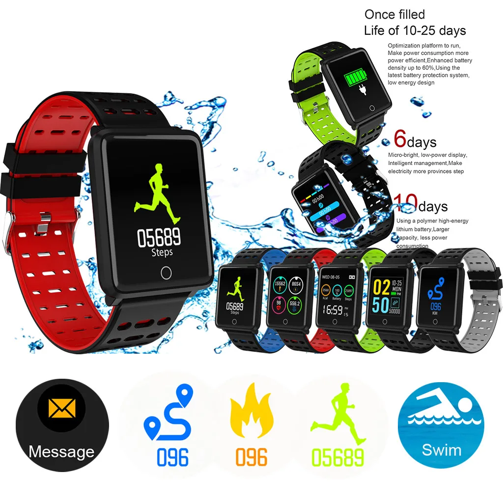 Smart Watch Heart Rate Monitor Bracelet Wristband For iOS Android Monitor Camera For Xiaomi For Iphone Sports 5 Colours #20
Smart Watch Heart Rate Monitor Bracelet Wristband For iOS Android Monitor Camera For Xiaomi For Iphone Sports 5 Colours #20