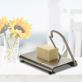 BEAU-1Pcs Wire Cutting Cheese Slicer Cutter Kitchen Stainless Steel Board Butter Cutter Cheese Slice Cheese Cutting Knife
BEAU-1Pcs Wire Cutting Cheese Slicer Cutter Kitchen Stainless Steel Board Butter Cutter Cheese Slice Cheese Cutting Knife