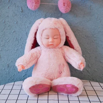 Simulation Baby Doll Sleeping Plush Humanoid Toys Home Entertainment Cheerful Parent-child Interactive Play High Quality 40 cm
Simulation Baby Doll Sleeping Plush Humanoid Toys Home Entertainment Cheerful Parent-child Interactive Play High Quality 40 cm