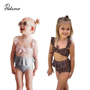 Kids Baby Girl High Waist Leopard Swimming Bikini Costume 2020 New Swimwear Swimsuit Beachwear 
Kids Baby Girl High Waist Leopard Swimming Bikini Costume 2020 New Swimwear Swimsuit Beachwear