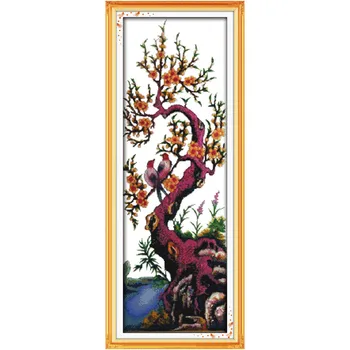 The Plum-Winter Flower Counted Cross Stitch DMC Cross Stitch Patterns 11CT 14CT Cross-Stitch Kits For Embroidery DIY Needlework
The Plum-Winter Flower Counted Cross Stitch DMC Cross Stitch Patterns 11CT 14CT Cross-Stitch Kits For Embroidery DIY Needlework