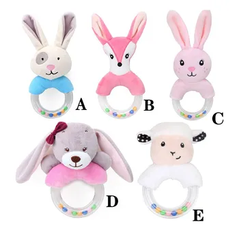 Baby Rattles Toys Newborn Hand Bells Toys Cartoon Rabbit Teething Development Infant Early Educational Animal Bunny Rattle Toy 
Baby Rattles Toys Newborn Hand Bells Toys Cartoon Rabbit Teething Development Infant Early Educational Animal Bunny Rattle Toy