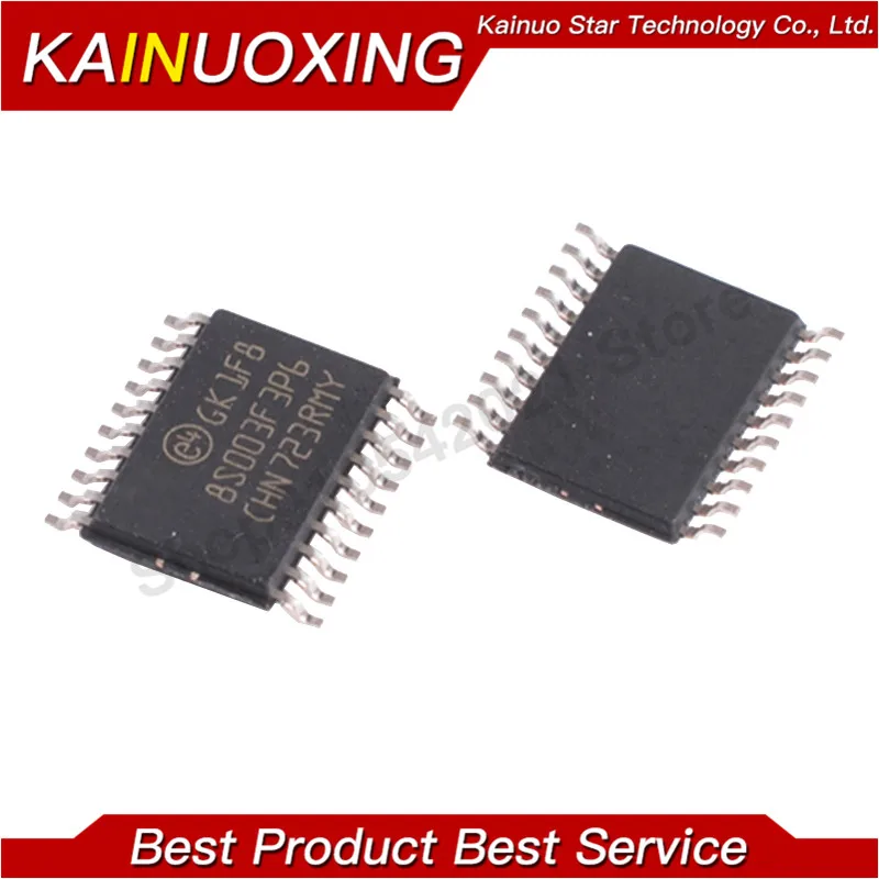 5 шт./лот STM8S003F3P6 STM8S003F3 TSSOP20 8-битный MCU ST метод однокристального микрокомпьютера |