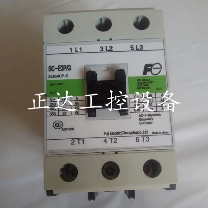 

Original authentic Changshu Fuji FUJI DC contactor SC-E3/G SC-E3P/G DC110V