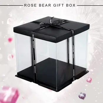 Wrapping Gift Case Gift Box Foldable Flower Box Portable Beautiful PVC Festival Party Living Room Bear Wedding
Wrapping Gift Case Gift Box Foldable Flower Box Portable Beautiful PVC Festival Party Living Room Bear Wedding
