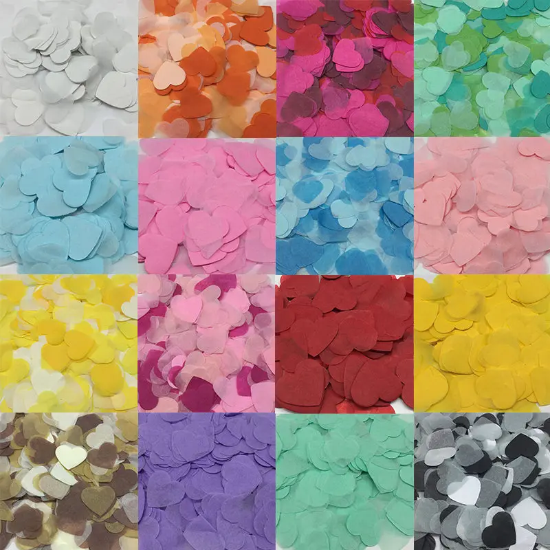 10g/pack 2.5cm Multicolor Heart Shape Peach Confetti Tissue Paper For Wedding Table Decoration Birthday Party Decorative 62468
10g/pack 2.5cm Multicolor Heart Shape Peach Confetti Tissue Paper For Wedding Table Decoration Birthday Party Decorative 62468