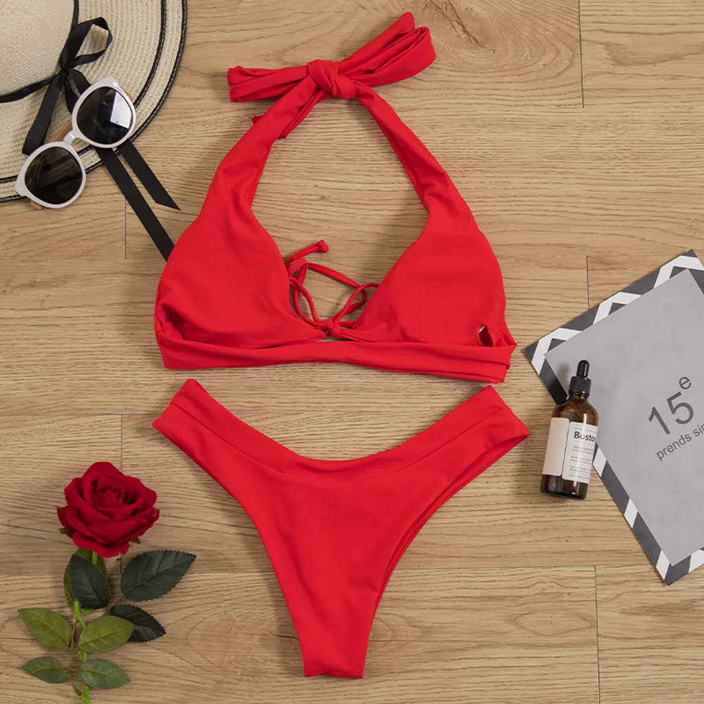 SAGACE сексуальный сдельный купальник женский кружевной крест летняя мода Пляжное