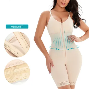 Women Bodysuit Trainer Body Shaper Corsets With Zipper Cincher Corset Top Slimming Belt Black Shapers Shapewear Plus Size 
Women Bodysuit Trainer Body Shaper Corsets With Zipper Cincher Corset Top Slimming Belt Black Shapers Shapewear Plus Size