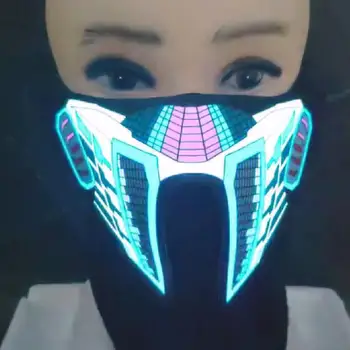 Halloween Decoration Night Riding Mask Halloween LED Voice Control Mask Night Riding Costume Ball Mask Party Decoration
Halloween Decoration Night Riding Mask Halloween LED Voice Control Mask Night Riding Costume Ball Mask Party Decoration