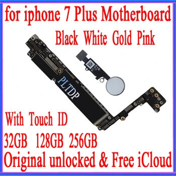 Unlocked for iphone 7 Plus Motherboard with/NO Touch ID, Original for iphone 7Plus logic board with full chips ,32GB 128GB 256GB
Unlocked for iphone 7 Plus Motherboard with/NO Touch ID, Original for iphone 7Plus logic board with full chips ,32GB 128GB 256GB