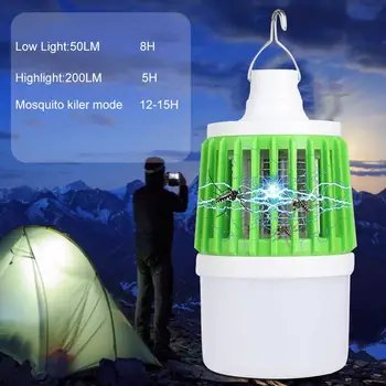LED Mosquito Killer Light Multi-function Waterproof USB Rechargeable Night Light Camping Lantern
LED Mosquito Killer Light Multi-function Waterproof USB Rechargeable Night Light Camping Lantern